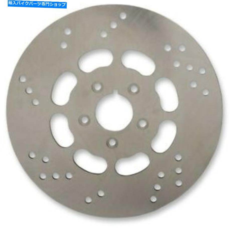 front brake rotor ドラッグスペシャリステンレス鋼の穿刺ブレーキローター前面11.5 "#174475 Drag Specialties Stainless Steel Drilled Brake Rotor Front 11.5" #174475【並行輸入品】|Us Custom Parts Shop USDM