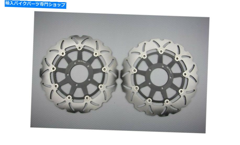 front brake rotor AVDBフロントウェーブブレーキディスク305mmドゥカティハイパーモタール1100 EVO 2010-2012のペア Pair of AVDB Front Wave Brake Discs 305mm DUCATI HYPERMOTARD 1100 EVO 2010-2012【並行輸入品】