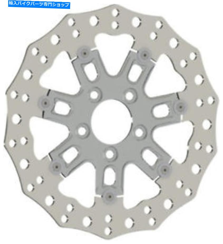 front brake rotor Arlen Ness Chrome 7バルブフローティングフロントブレーキローターハーリーツアーソフトソフトFX Arlen Ness Chrome 7 Valve Floating Front Brake Rotors Harley Touring Softail FX【並行輸入品】|Us Custom Parts Shop USDM