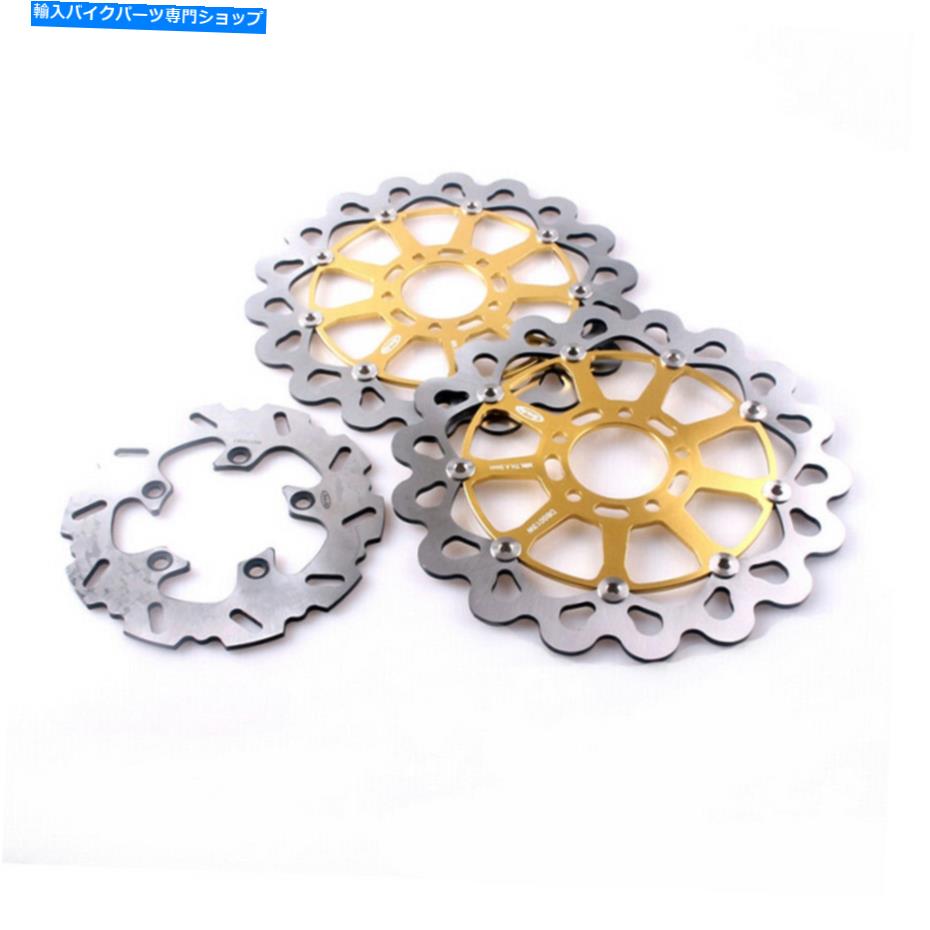 front brake rotor Suzuki GSXR 600/750 1996-03 TL1000Rオートバイ用ブレーキディスクローターセット Brake Disc Rotor Set for Suzuki GSXR 600/750 1996-03 TL1000S TL1000R Motorcycle【並行輸入品】