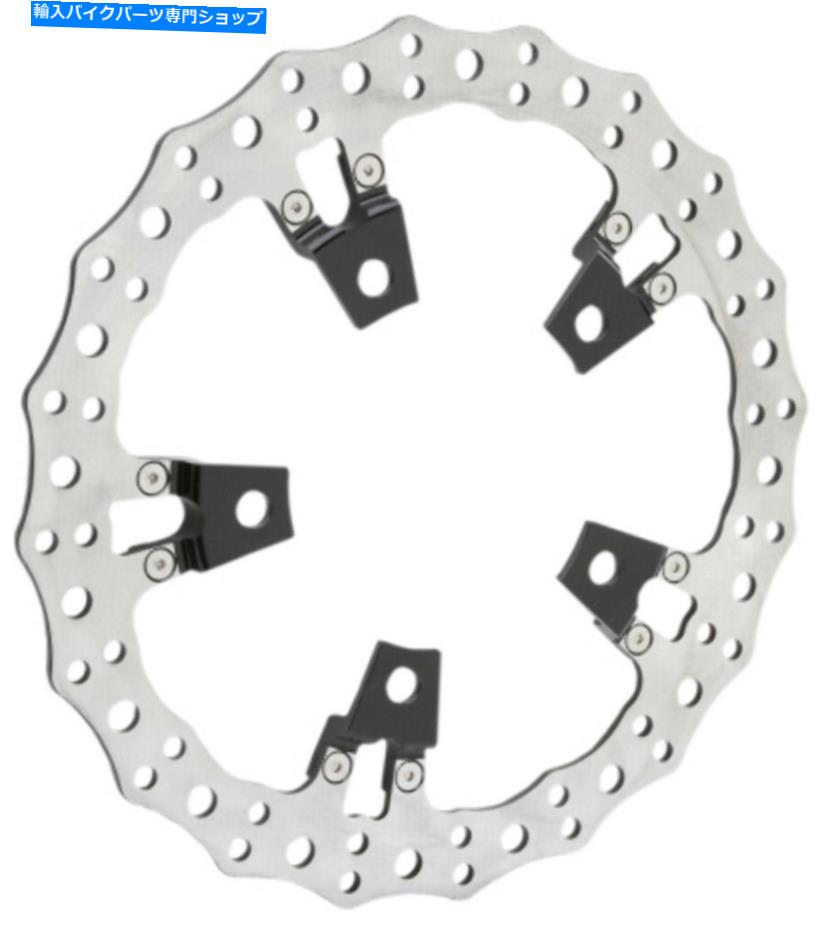 front brake rotor Arlen Nessフロント左サイドローターウェーブ14 "ビッグブレーキキットディスクハーリーツーリング14+ Arlen Ness Front Left Side Rotor Wave 14" Big Brake Kit Disc Harley Touring 14+【並行輸入品】｜Us Custom Parts Shop USDM 59,400円
