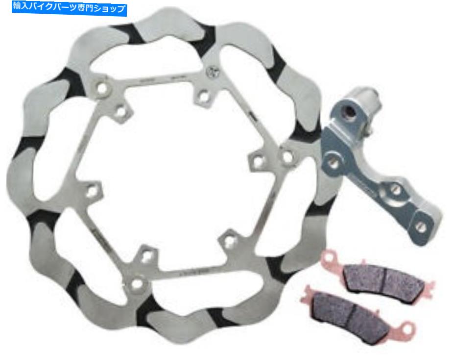 front brake rotor ブレーキバットフライS3 270mm特大のフロントローターキット - ホンダCRF 250 / 450-04-14 Braking Batfly S3 270mm Oversized Front Rotor Kit-Honda-CRF 250/450-04-14【並行輸入品】