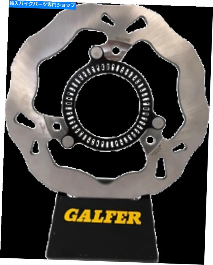 front brake rotor ガルファーウェーブブレーキローターフロントDF214FLW Galfer Wave Brake Rotor Front DF214FLW【並行輸入品】