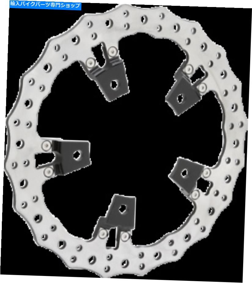 front brake rotor Arlen NESS 02-950ビッグブレーキギザギザフローティングローターキット14 \