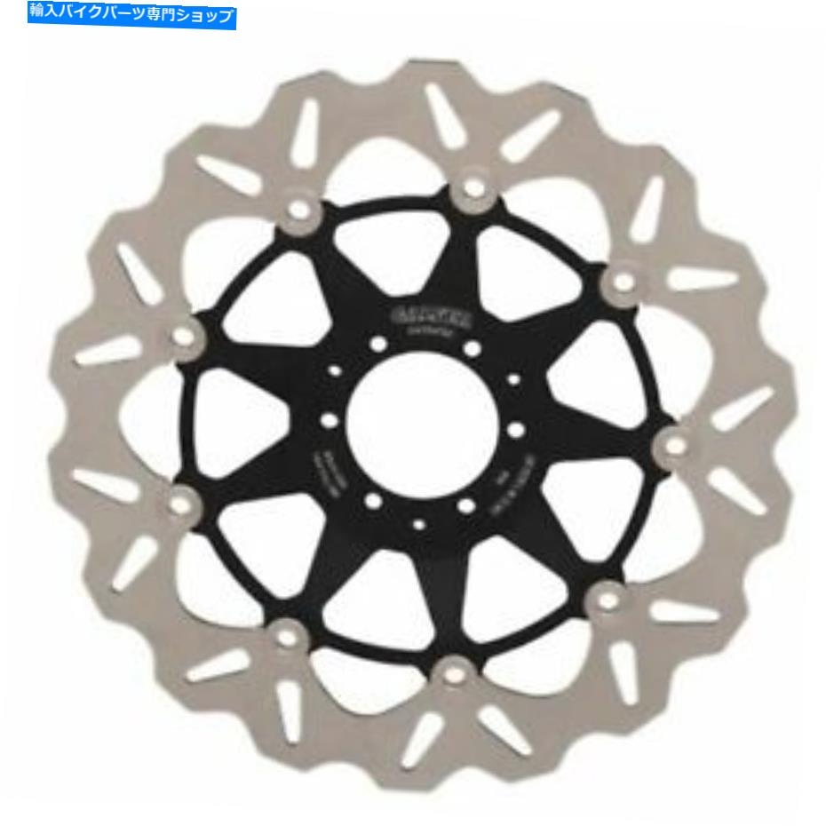 front brake rotor Galfer DF051CWフローティングウェーブローターステンレス鋼DF051CW GALFER DF051CW FLOATING WAVE ROTOR STAINLESS STEEL DF051CW【並行輸入品】