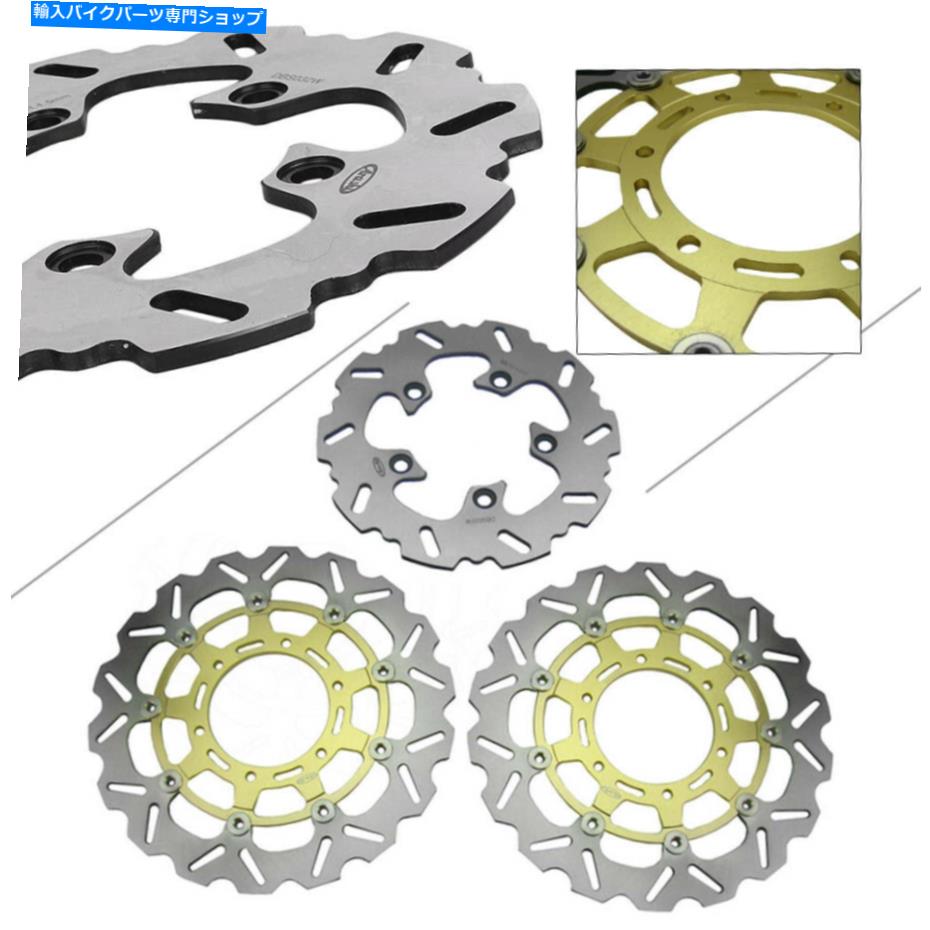front brake rotor フロントリアブレーキディスクローターモーターフィットスズキ2008 2009 2011 GSXR600 GSXR750 Front Rear Brake Disc Rotor Motor Fit Suzuki 2008 2009 2010 2011 GSXR600 GSXR750【並行輸入品】