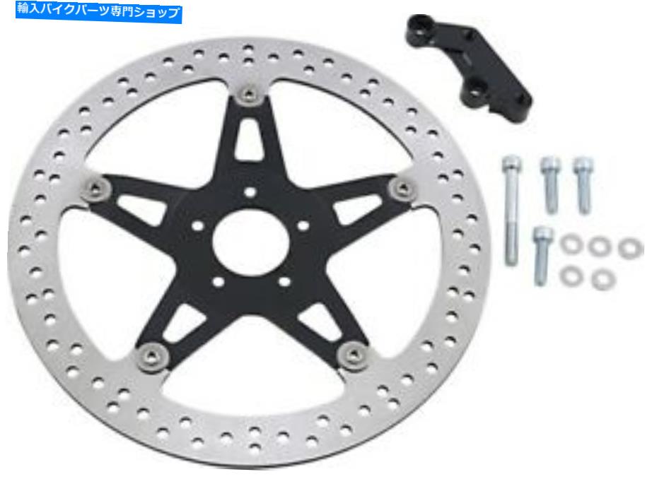 front brake rotor Arlen Ness Big Brake 14 "フローティングローターキットの正面右側＃02-921ハーレーダビッドソン Arlen Ness Big Brake 14" Floating Rotor Kit Front Right #02-921 Harley Davidson【並行輸入品】｜Us Custom Parts Shop USDM