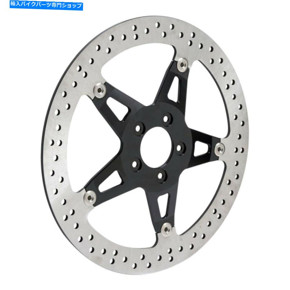front brake rotor Arlen Ness - 02-991 - V-Twinのための大きなブレーキフローティングフロートローターキット15インチ。 Arlen Ness - 02-991 - Big Brake Floating Front Rotor Kit for V-Twin Left 15 in.【並行輸入品】
