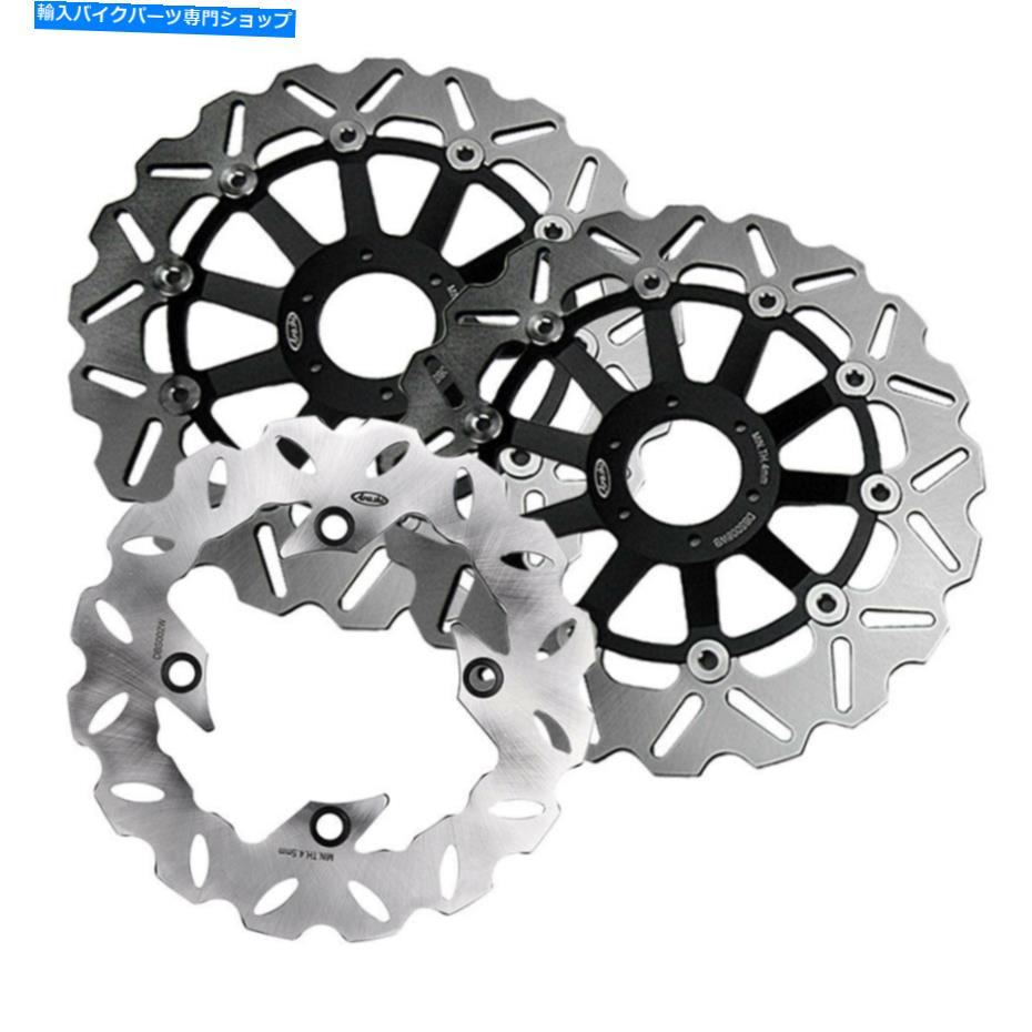 front brake rotor 2×フロントリアブレーキディスクローターフィットホンダCBR 600 95-1998 F3 900RR 1994-1997 2 x Front Rear Brake Disc Rotors Fit Honda CBR 600 95-1998 F3 900RR 1994-1997【並行輸入品】