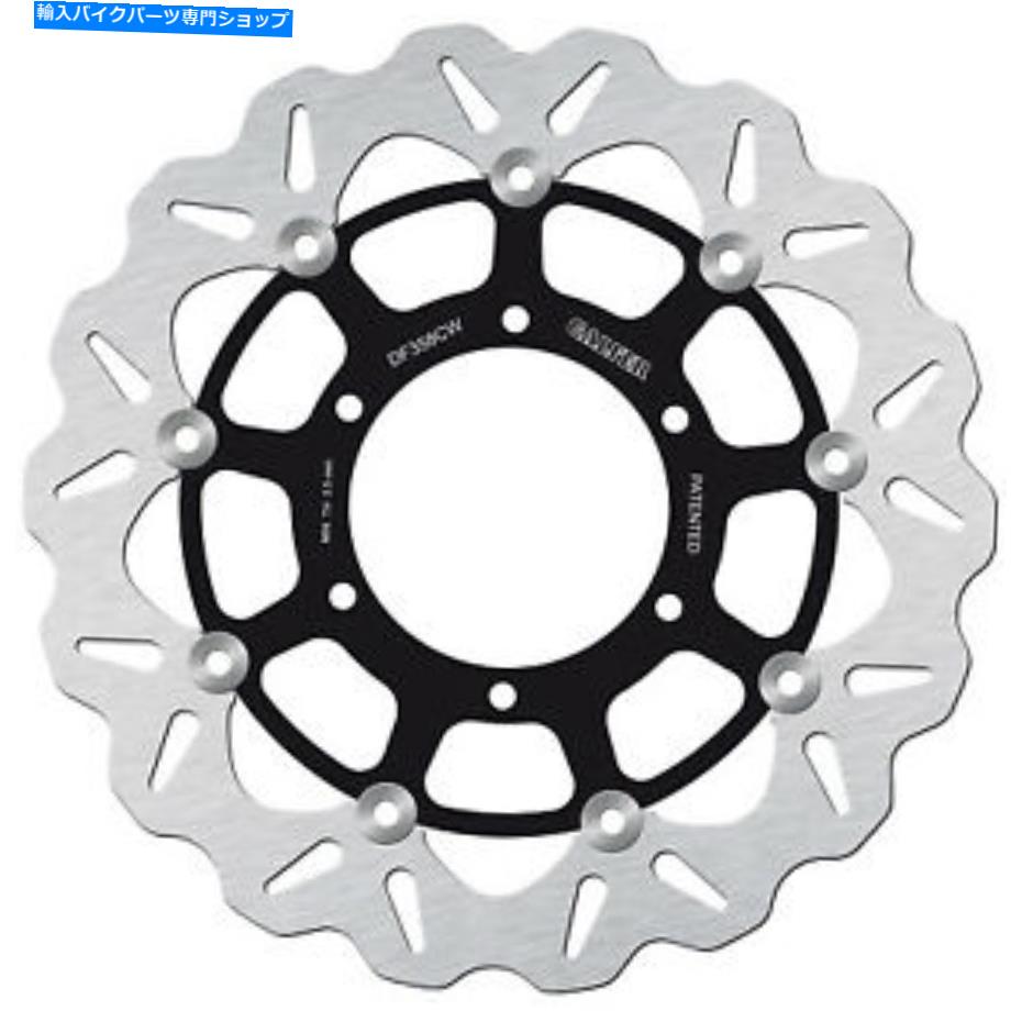 front brake rotor ガルファーウェーブフロントブレーキローター（DF358CW） Galfer Wave Front Brake Rotor (DF358CW)【並行輸入品】