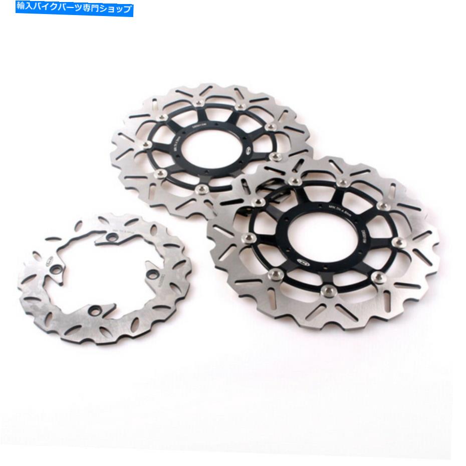 front brake rotor ブレーキディスクローターパッドのフロント＆リアのためのフロント＆リア03-15＆CBR1000RR 04-05 Brake Discs Rotors Pads Front & Rear For Honda CBR600RR 03-15 & CBR1000RR 04-05【並行輸入品】