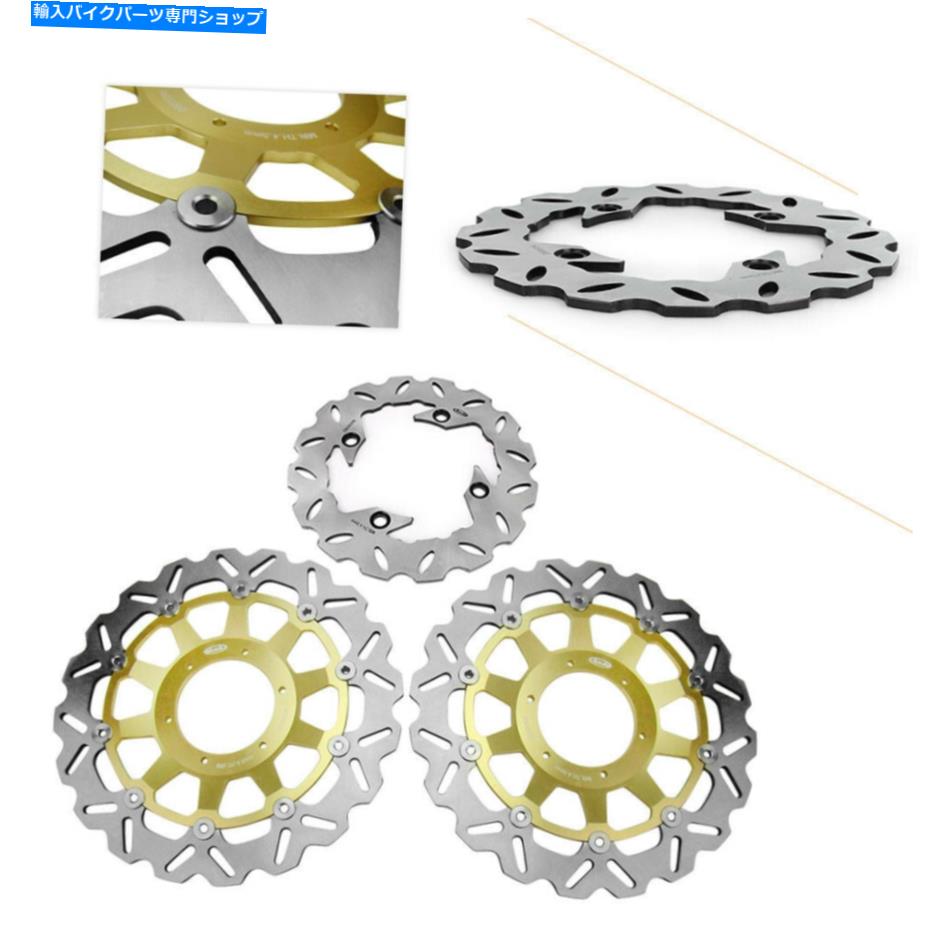 front brake rotor ホンダCBR954RR 2002-2003 02 03のためのオートバイフローティングフロントブレーキディスクローター Motorcycle Floating Front Brake Disc Rotor For Honda CBR954RR 2002-2003 02 03【並行輸入品】