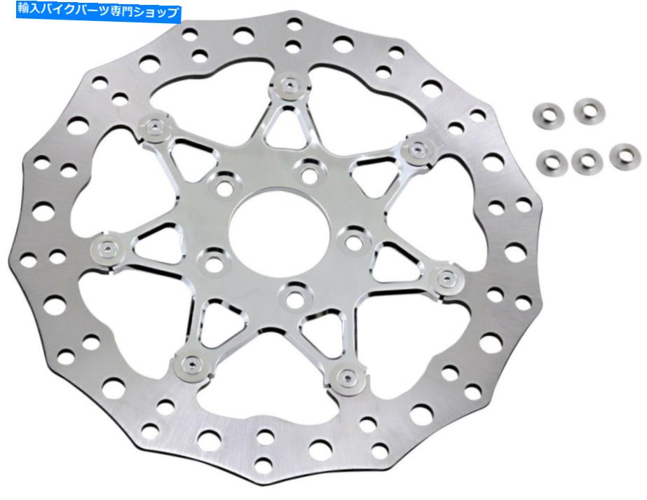 front brake rotor ProCross輪郭フローティングフロントブレーキローター300mm ARN。ハーレーのための33-10102-202 Procross Contour Floating Front Brake Rotor 300mm ArN. 33-10102-202 For Harley【並行輸入品】