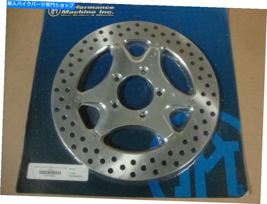 front brake rotor ビッグドッグオートバイフロントブレーキロータープレーヤーのパフォーマンス機械 BIG DOG MOTORCYCLES FRONT BRAKE ROTOR PLAYER PERFORMANCE MACHINE【並行輸入品】