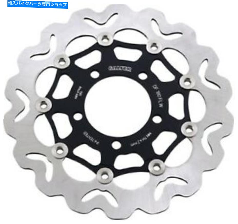 front brake rotor Galfer Brakes Waveブレーキローター,, DF180CWフロントDF180W 19-8009銀DF180CW Galfer Brakes Wave Brake Rotor,,DF180CW Front DF180W 19-8009 Silver DF180CW【並行輸入品】