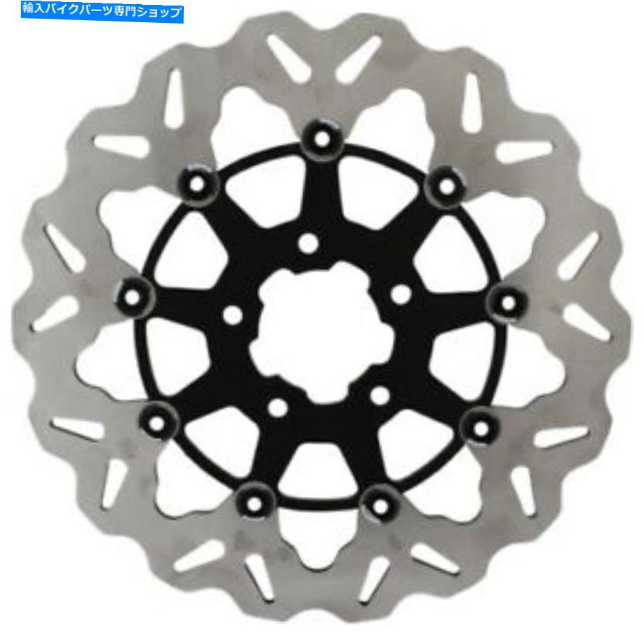 front brake rotor Galfer DF680CW-Bフロントブレーキローターフルフローティング00-14ハーレービッグツイン Galfer DF680CW-B Front Brake Rotor Full Floating 00-14 Harley Big Twin【並行輸入品】