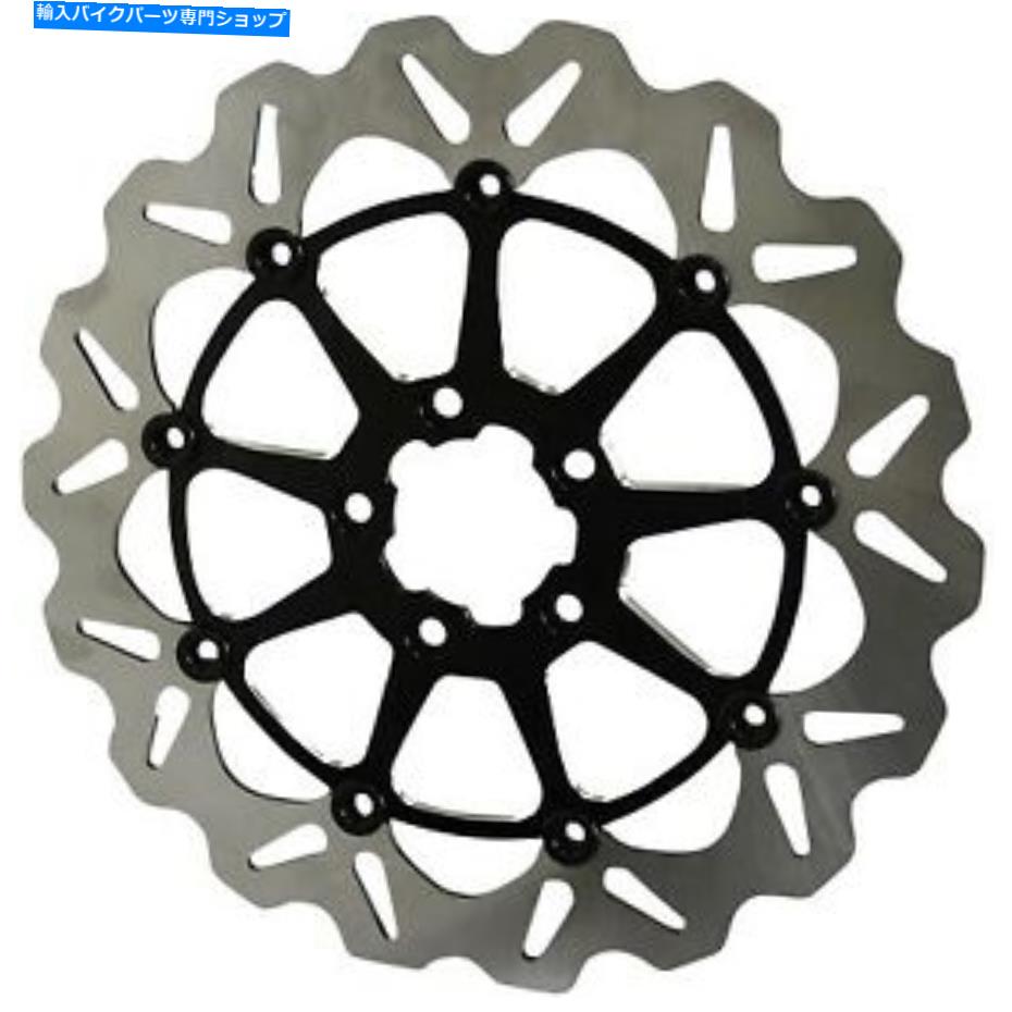 front brake rotor Galfer DF680CWSS-C Chrome Wave 420高炭素ステンレス13 \