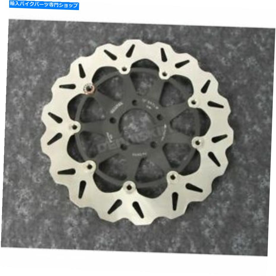 front brake rotor ギャラエフロントアルミ浮遊波ローターw /穴 - DF169CW Galfer Front Aluminium Floating Wave Rotor w/Holes - DF169CW【並行輸入品】
