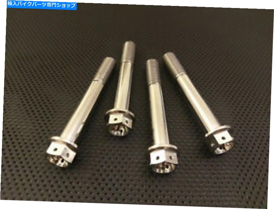 Brake Caliper Triumph Daytona 675 675Rチタンドリルフロントブレーキキャリパーボルト06-14 TI Triumph Daytona 675 675R Titanium Drilled Front Brake Caliper Bolts 06-14 Ti【並行輸入品】