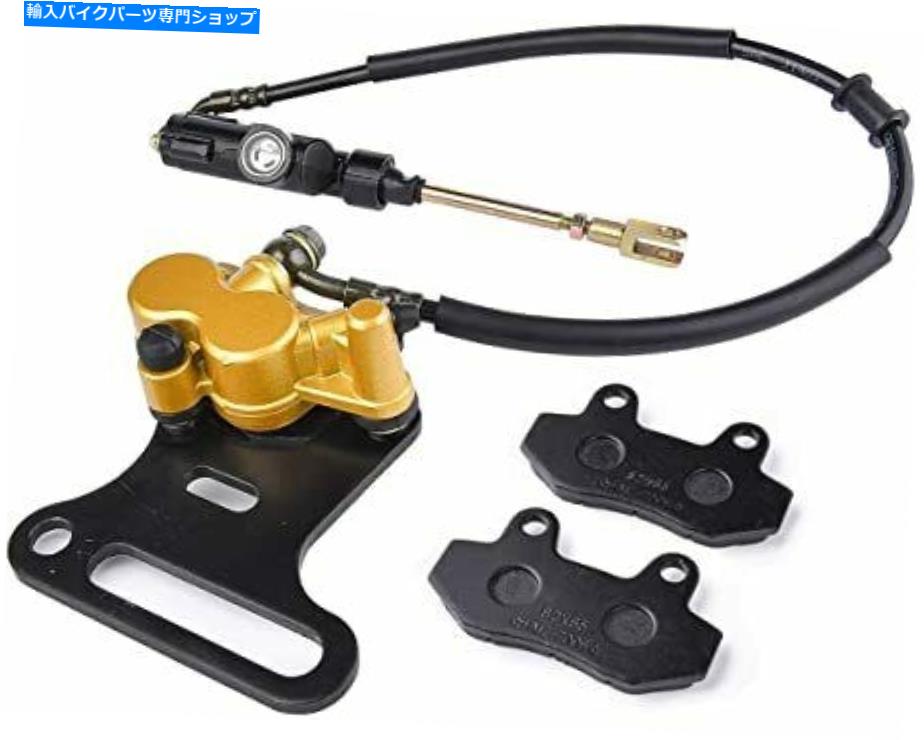 Brake Caliper 中国のダートピットバイクリアブレーキマスターシリンダーと12mmホイールシャフト付きキャリパー Chinese Dirt Pit Bike Rear Brake Master Cylinder & Caliper with 12mm Wheel Shaft【並行輸入品】