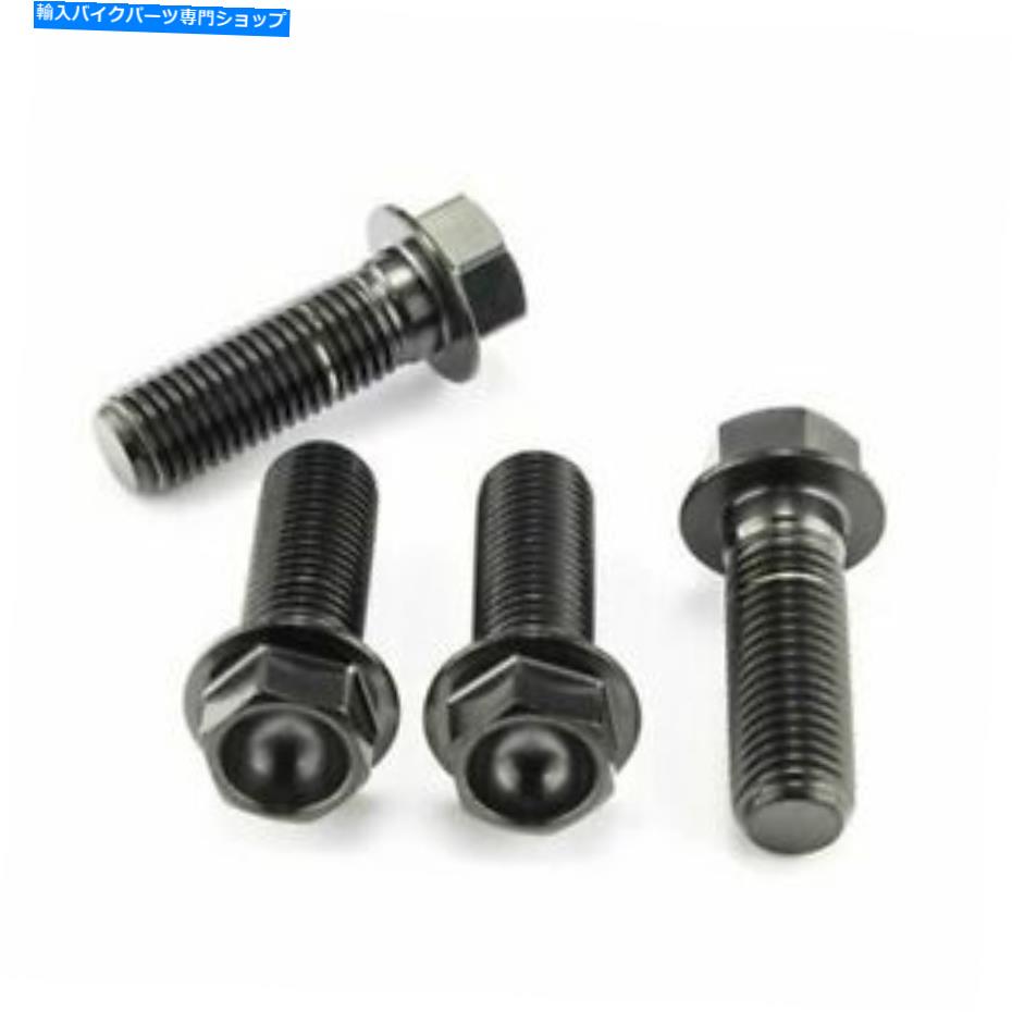Brake Caliper ヤマハYZF-R1 1000 4XV 1998-1999用のプロバルトフロントブレーキキャリパーボルトブラック Probolt Front Brake Caliper Bolts Black for Yamaha YZF-R1 1000 4XV 1998-1999【並行輸入品】