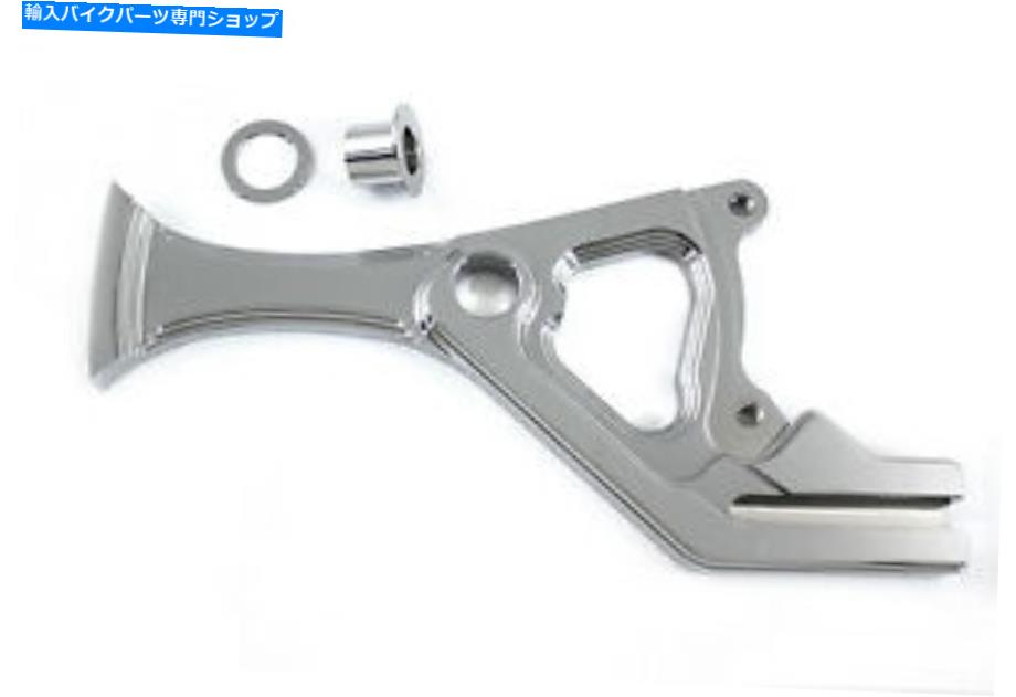 Brake Caliper ユニット化されたリアブレーキキャリパーブラケット右側Softail FXST FLST 1987-1999 Chrme Unitized Rear Brake Caliper Bracket Right Side Softail FXST FLST 1987-1999 Chrme【並行輸入品】
