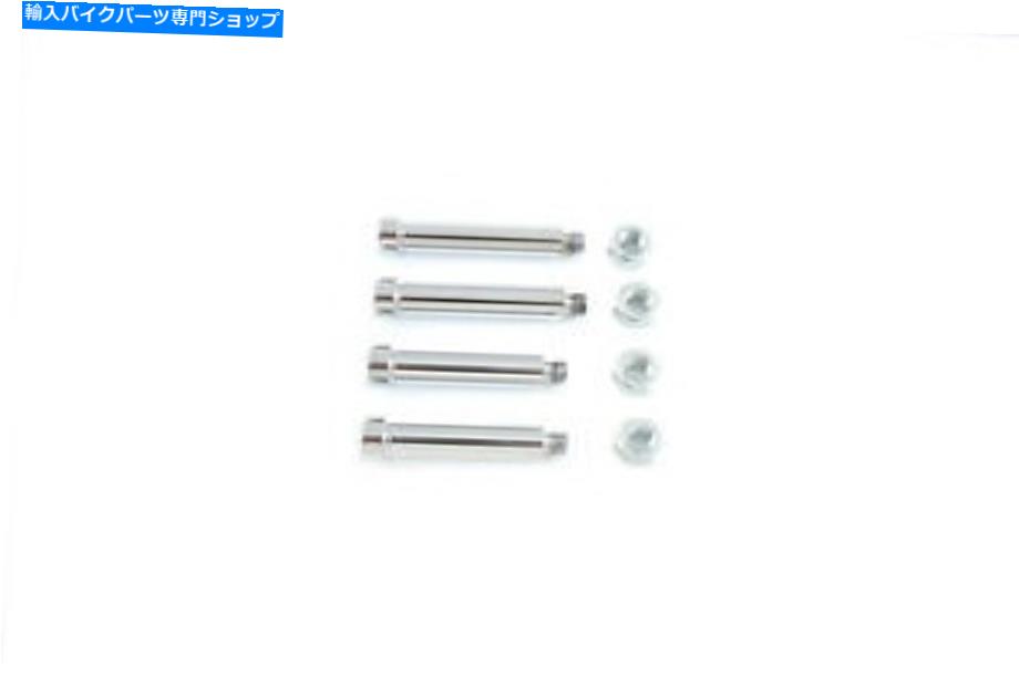 Brake CaliperBrake CaliperBrake CaliperBrake CaliperBrake CaliperBrake CaliperBrake CaliperBrake CaliperBrake CaliperBrake Caliper フロントブレーキキャリパー用のボルトセットデュアルディスククロムはハーレーダビッドソンに適合します Bolt Set fo【並行輸入品】