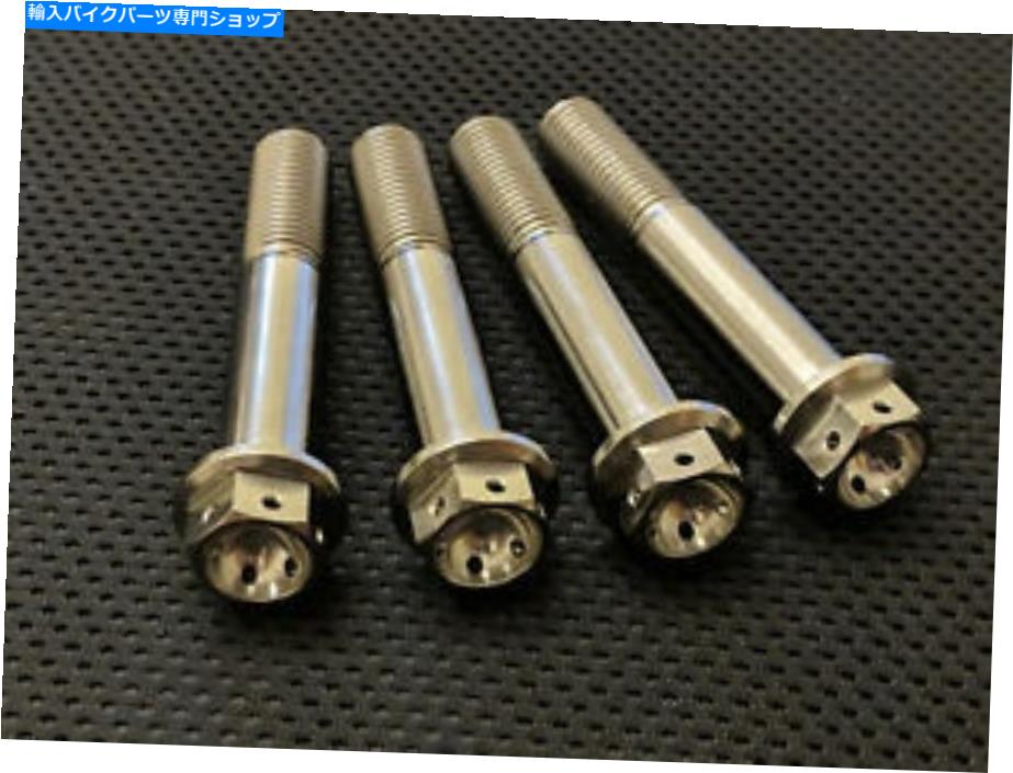 Brake CaliperBrake CaliperBrake CaliperBrake CaliperBrake CaliperBrake CaliperBrake CaliperBrake CaliperBrake CaliperBrake Caliper チタンラジアルキャリパーマウントボルトキットドリルヘックスフランジ65mmプロライトM10-1.25p Titanium Radial Cali【並行輸入品】