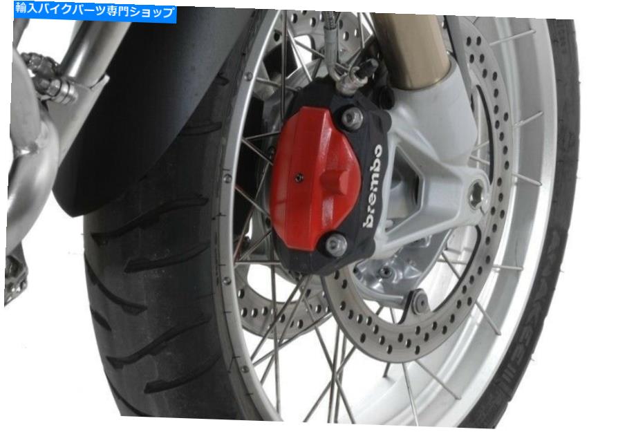 Brake Caliper BMW R1200GS LC +アドベンチャーLC R1200RT LC用ブレーキキャリパーカバーフロントレッドセット Brake Caliper Cover Front Red Set for BMW R1200GS LC + Adventure LC R1200RT LC【並行輸入品】
