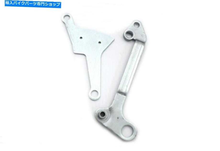 Brake Caliper 亜鉛フロントブレーキキャリパーアンカーアームセットは、ハーレーダビッドソンに適合します Zinc Front Brake Caliper Anchor Arm Set fits Harley-Davidson【並行輸入品】