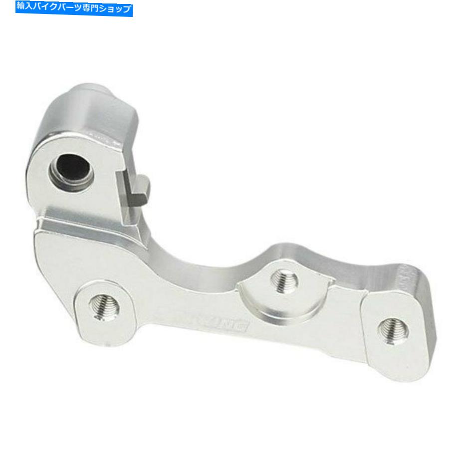 Brake Caliper スズキRMZ450 2005-2018ブレーキフロント左陽極酸化パウキャリパーブラケット For Suzuki RMZ450 2005-2018 Braking Front Left Anodization POW Caliper Bracket【並行輸入品】