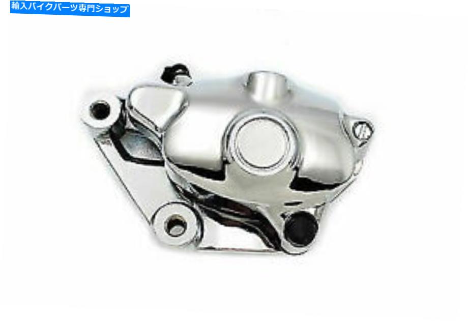 Brake Caliper Chrome2 Piston Front Brake Caliper左サイドv-TwinによってHarleyDavidsonのために Chrome 2 Piston Front Brake Caliper Left Side for Harley Davidson by V-Twin【並行輸入品】