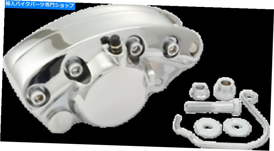 Brake Caliper Chrome Brake Caliper 1701-0177ドラッグスペシャリティ Chrome Brake Caliper 1701-0177 Drag Specialties【並行輸入品】