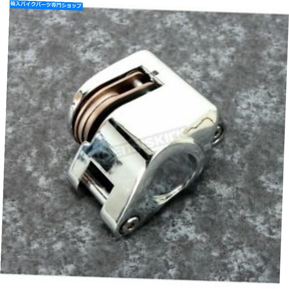 Brake Caliper vツイン製造クロムフロント右シングルピストンブレーキキャリパー-23-1121 V-Twin Manufacturing Chrome Front Right Single Piston Brake Caliper - 23-1121【並行輸入品】