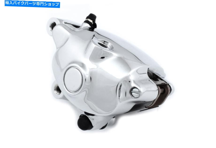 Brake Caliper シルバー2ピストンフロントブレーキキャリパーの左側ハーレーダビッドソンにフィット Silver 2 Piston Front Brake Caliper Left Side fits Harley-Davidson【並行輸入品】