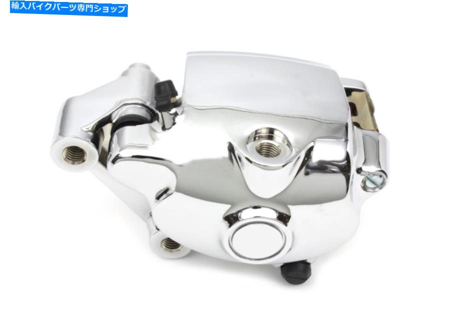 Brake Caliper Chrome4ピストンフロントブレーキキャリパー左側にハーレーダビッドソンに適合する Chrome 4 Piston Front Brake Caliper Left Side fits Harley-Davidson【並行輸入品】|Us Custom Parts Shop USDM