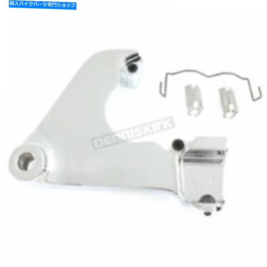 Brake Caliper Vツイン製造クロムリアブレーキキャリパーブラケット-44205-87 V-Twin Manufacturing Chrome Rear Brake Caliper Bracket - 44205-87【並行輸入品】