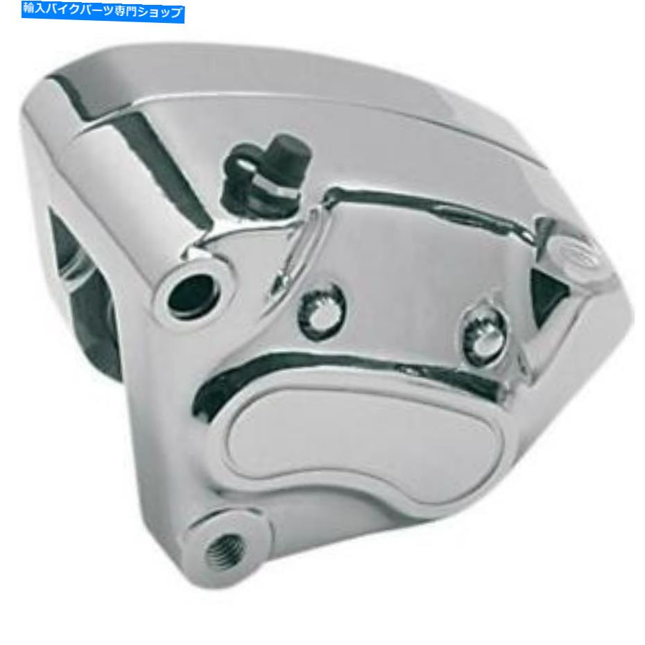 Brake Caliper ドラッグスペシャリティ1203-4404フロント左ブレーキキャリパーキット - クロム Drag Specialties 1203-4404 Front Left Brake Caliper Kit - Chrome【並行輸入品】｜Us Custom Parts Shop USDM