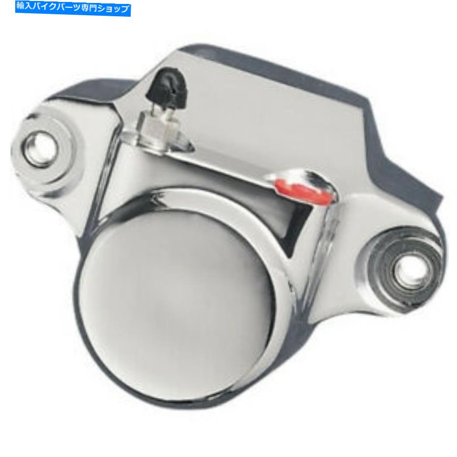 Brake Caliper ドラッグスペシャリティクロムフロントブレーキキャリパーブラケットハーレー1987-1999ビッグツイン Drag Specialties Chrome Front Brake Caliper Bracket Harley 1987-1999 Big Twin【並行輸入品】