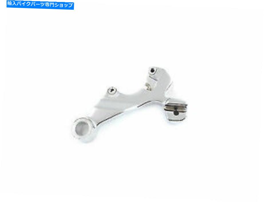 Brake Caliper Vツインによるハーレーデビッドソン用のリアブレーキキャリパーブラケットクロム Rear Brake Caliper Bracket Chrome for Harley Davidson by V-Twin【並行輸入品】 42,108円
