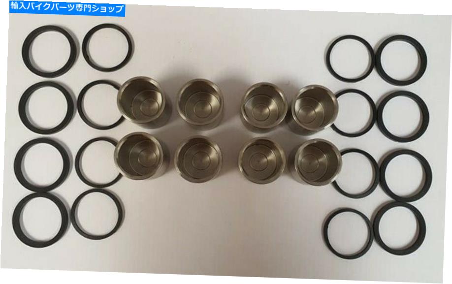 Brake Caliper ホンダCB1 NC27 1989 1990 1991 1992フロントブレーキキャリパーピストン＆シールセット FOR HONDA CB1 NC27 1989 1990 1991 1992 FRONT BRAKE CALIPER PISTONS & SEALS SET【並行輸入品】