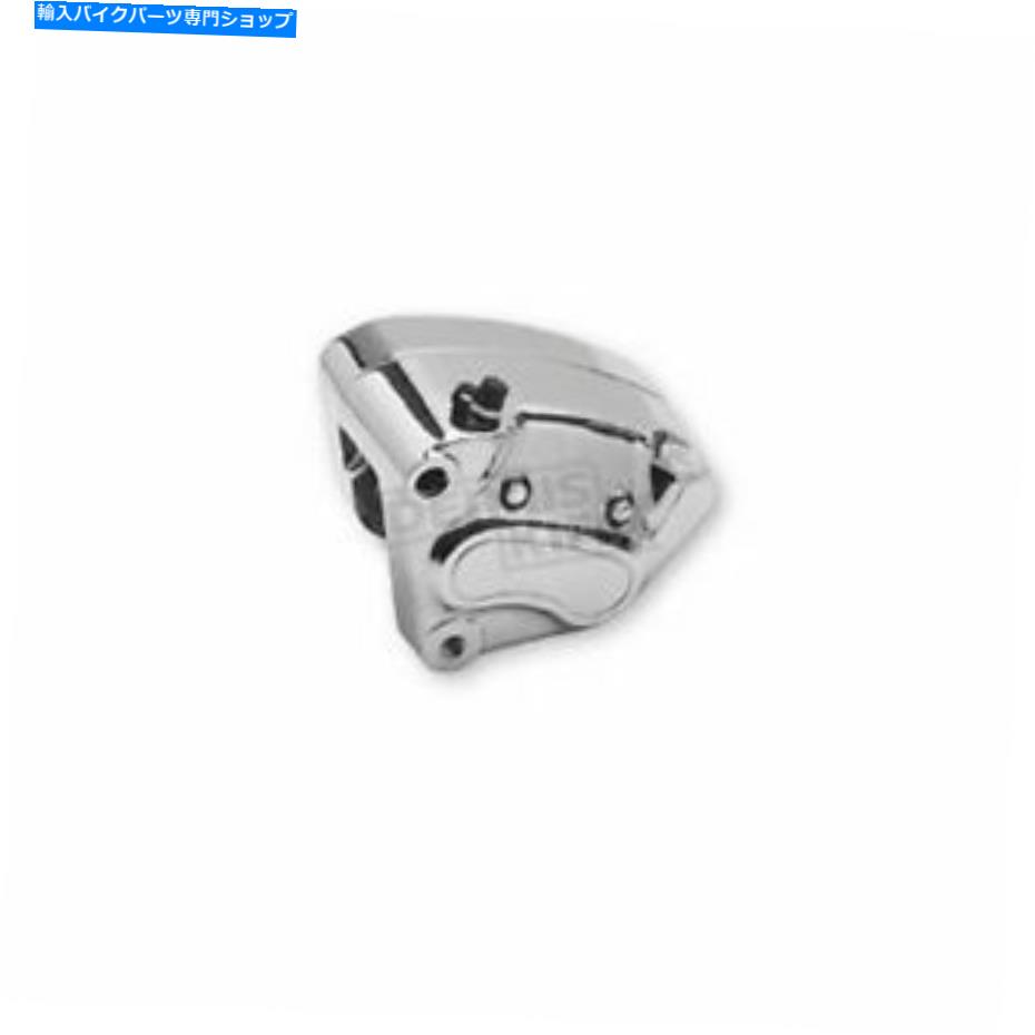 Brake Caliper ドラッグスペシャリティフロント左クロム4ピストンブレーキキャリパー-1203-4404 Drag Specialties Front Left Chrome 4-Piston Brake Caliper - 1203-4404【並行輸入品】 59,334円