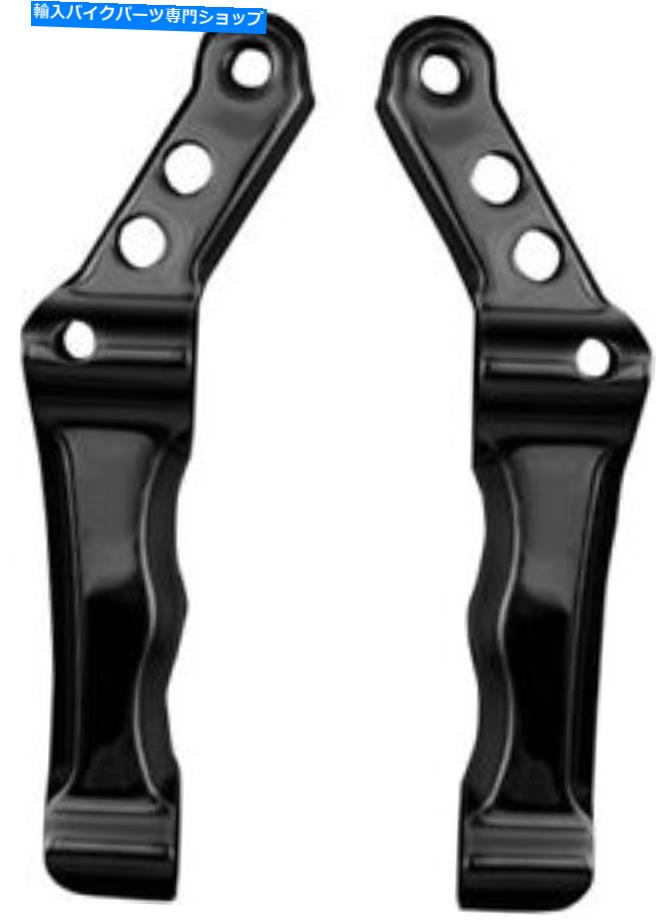 Brake Caliper スピードマーチャントラジアルフロントブレーキキャリパーマウント、ブラック（PR）SM-HDRBM11.5DDBペア Speed Merchant Radial Front Brake Caliper Mount,Black (pr) SM-HDRBM11.5DDB Pair【並行輸入品】