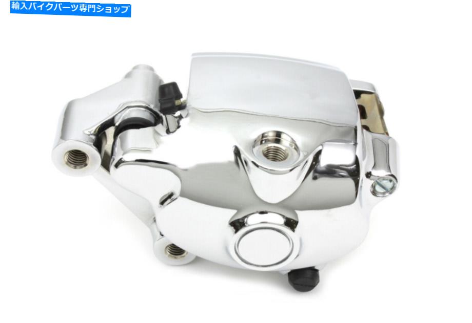 Brake Caliper Chrome4ピストンフロントブレーキキャリパー左側にハーレーダビッドソンに適合する Chrome 4 Piston Front Brake Caliper Left Side fits Harley-Davidson【並行輸入品】|Us Custom Parts Shop USDM