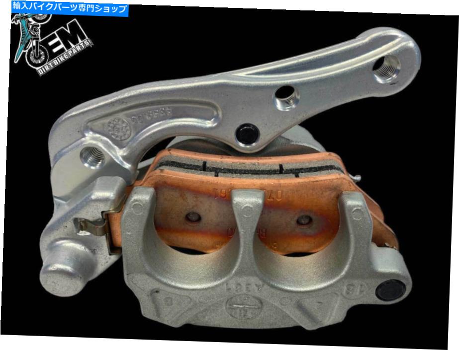Brake Caliper Brembo Brake Caliper Complete OEMフロントパッド＆ブラケットハンガー2000-2021 125-530 Brembo Brake Caliper Complete OEM Front Pads & Bracket Hanger 2000-2021 125-530【並行輸入品】