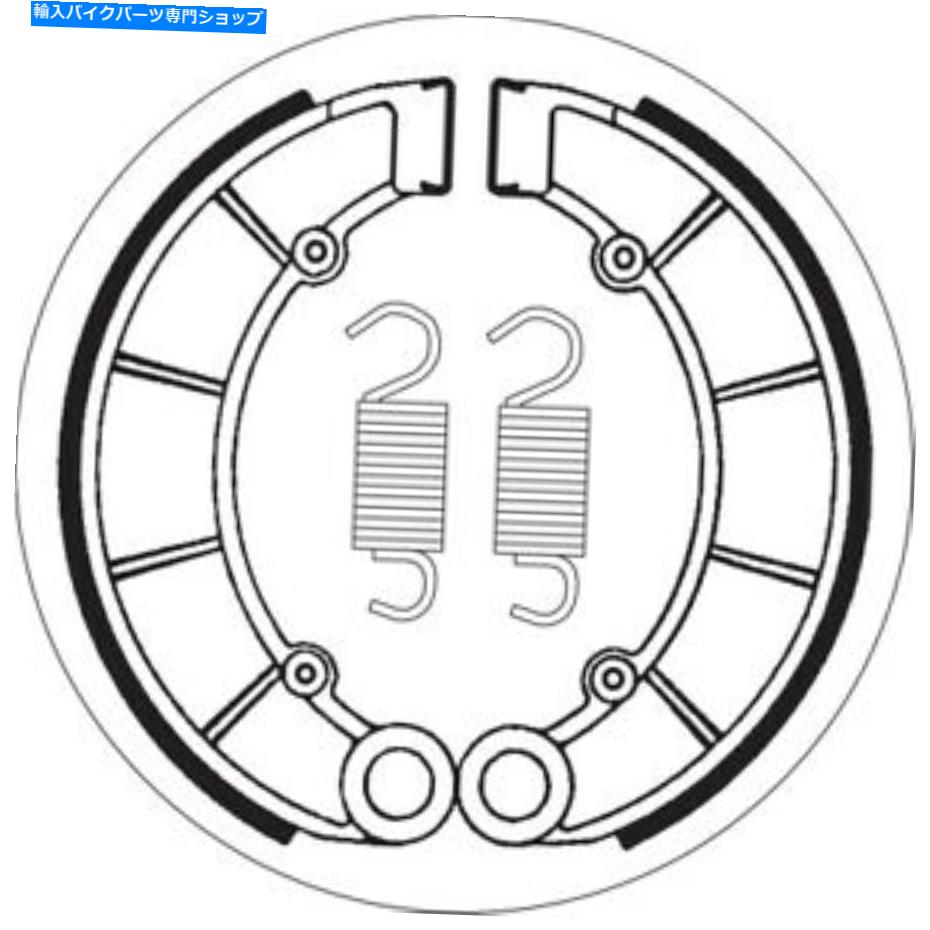 Brake Shoes SBS 2027ブレーキシューズ SBS 2027 Brake Shoes【並行輸入品】