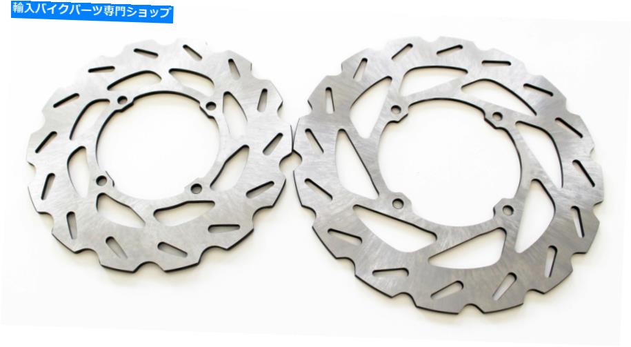 Brake Shoes 2003-2007ホンダCR85RBエキスパートホンダ - フロントおよびリアリプティドブレーキローター 2003-2007 Honda CR85RB Expert Honda - Front and Rear RipTide Brake Rotors【並行輸入品】