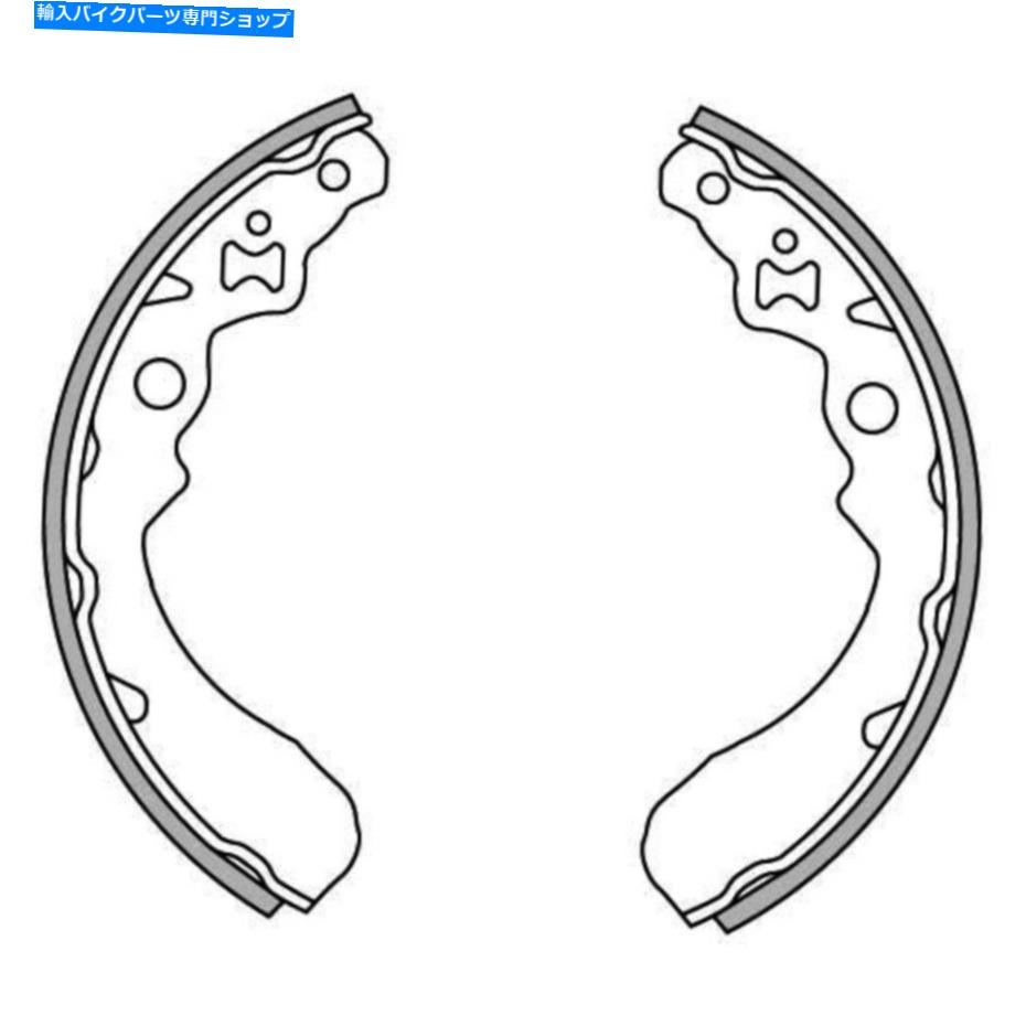 Brake Shoes フロントブレーキシューズフィットスズキLTF250 Quadrunner 1996 1998 1998 1999 2000 2001 Front Brake Shoes Fit SUZUKI LTF250 QUADRUNNER 1996 1997 1998 1999 2000 2001【並行輸入品】