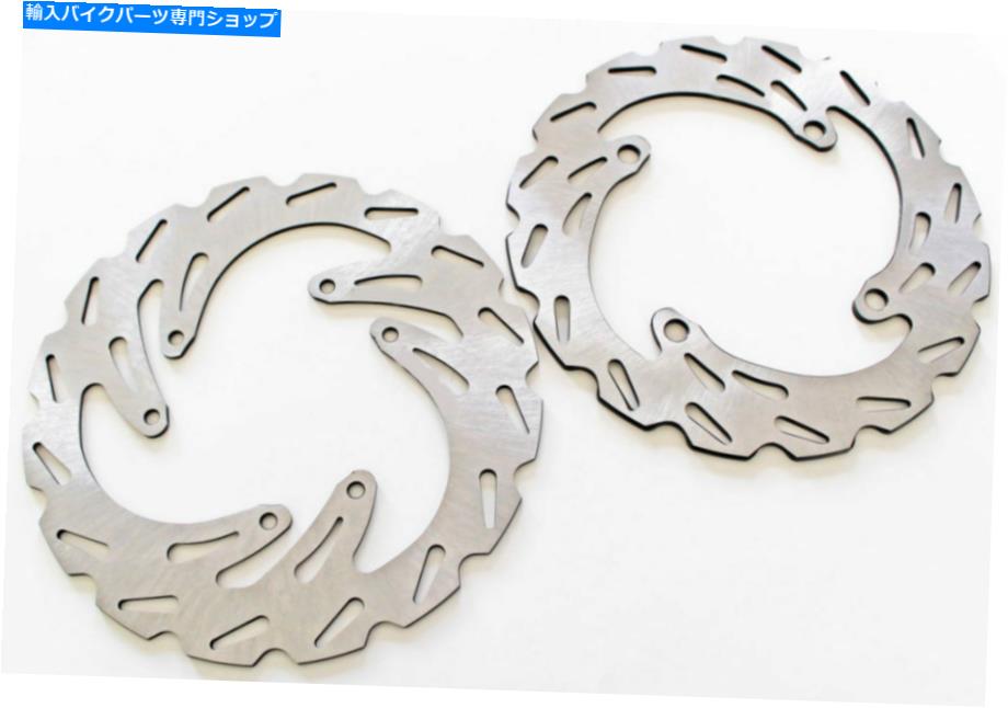 Brake Shoes 1997 1998 1999 2000 2001 Honda CR250R CR250フロント&リアリプティドブレーキローター 1997 1998 1999 2000 2001 Honda CR250R CR250 Front & Rear RipTide Brake Rotor【並行輸入品】