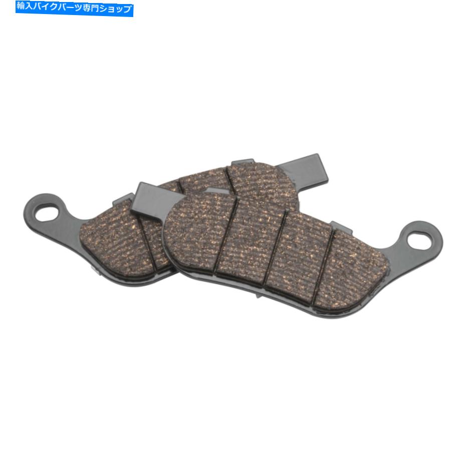 Brake Shoes Harley-Davidson Softail 08-17 Lyndall Brakes 7257-Gゴールド+リアブレーキパッド用 For Harley-Davidson Softail 08-17 Lyndall Brakes 7257-G Gold+ Rear Brake Pads【並行輸入品】